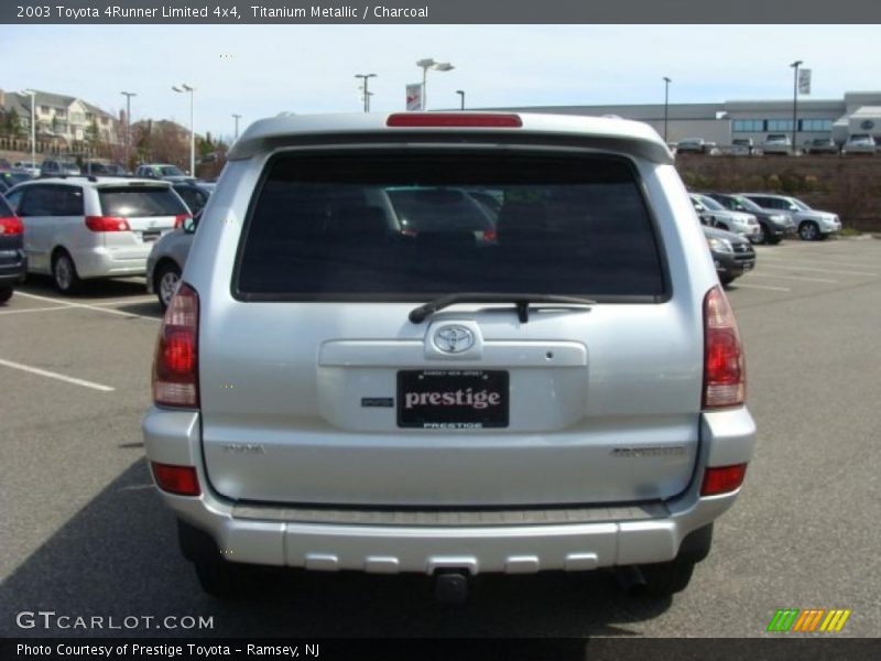 Titanium Metallic / Charcoal 2003 Toyota 4Runner Limited 4x4