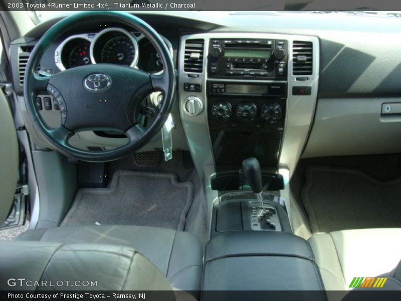 Titanium Metallic / Charcoal 2003 Toyota 4Runner Limited 4x4