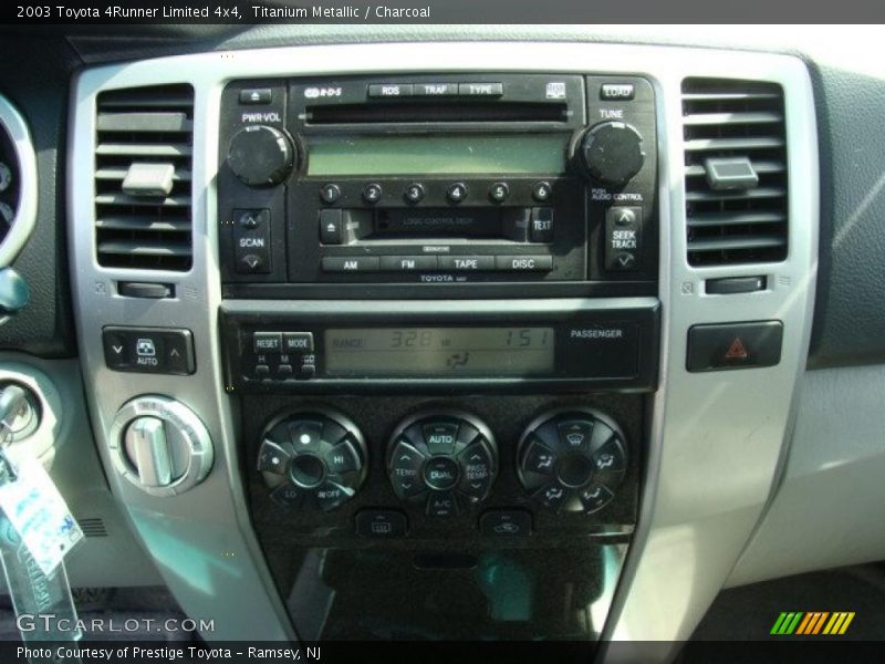 Titanium Metallic / Charcoal 2003 Toyota 4Runner Limited 4x4