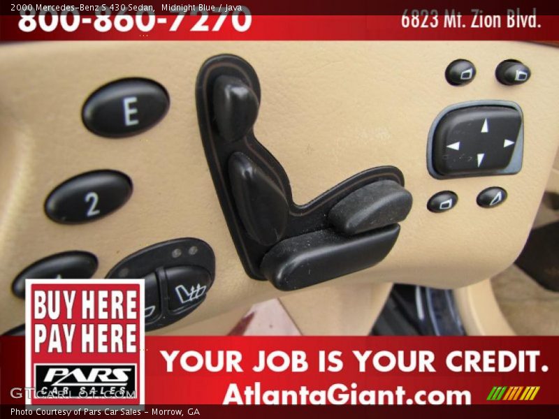 Midnight Blue / Java 2000 Mercedes-Benz S 430 Sedan