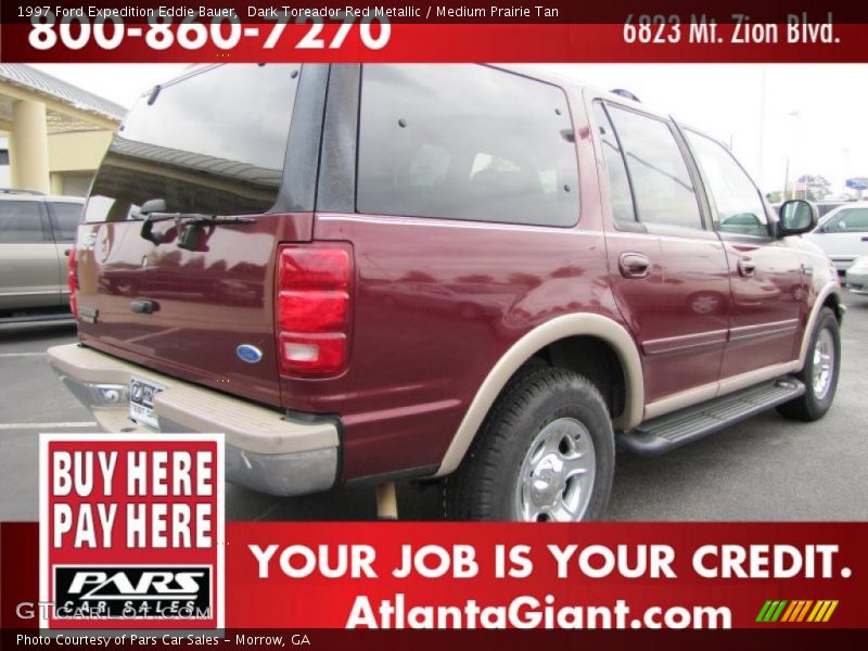 Dark Toreador Red Metallic / Medium Prairie Tan 1997 Ford Expedition Eddie Bauer