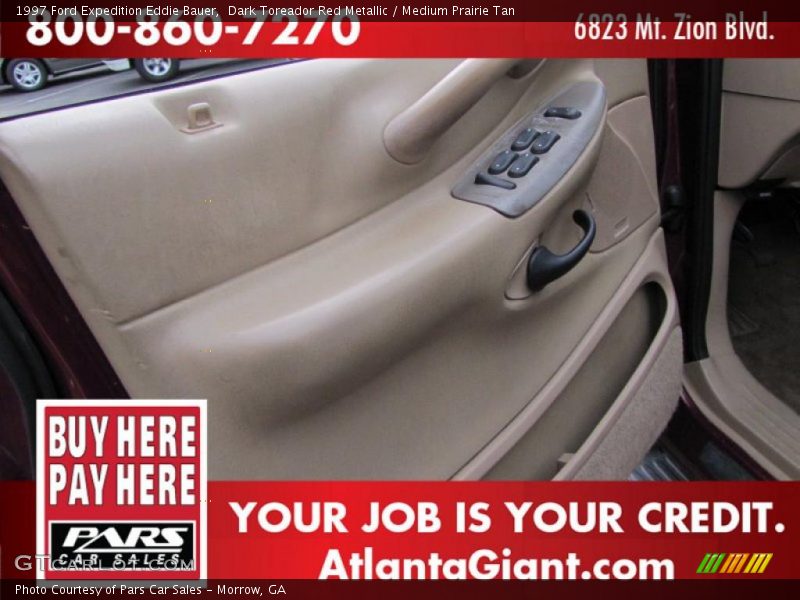 Dark Toreador Red Metallic / Medium Prairie Tan 1997 Ford Expedition Eddie Bauer