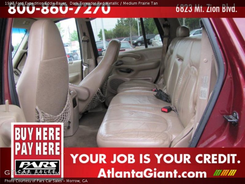 Dark Toreador Red Metallic / Medium Prairie Tan 1997 Ford Expedition Eddie Bauer