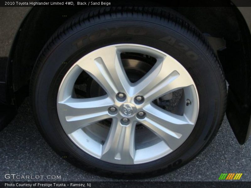  2010 Highlander Limited 4WD Wheel