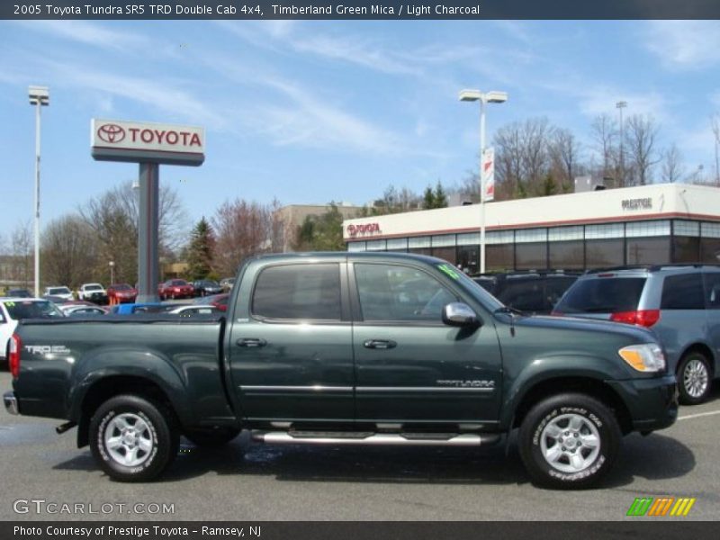 Timberland Green Mica / Light Charcoal 2005 Toyota Tundra SR5 TRD Double Cab 4x4