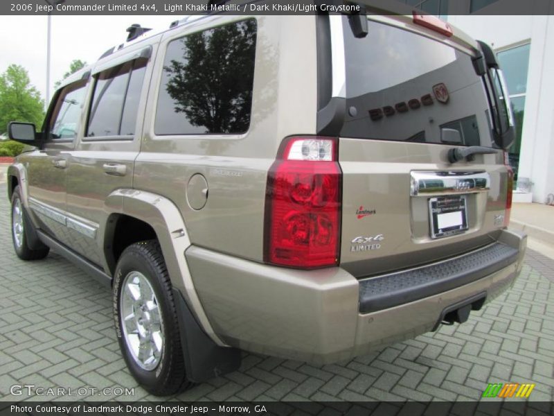 Light Khaki Metallic / Dark Khaki/Light Graystone 2006 Jeep Commander Limited 4x4