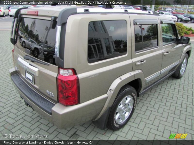 Light Khaki Metallic / Dark Khaki/Light Graystone 2006 Jeep Commander Limited 4x4