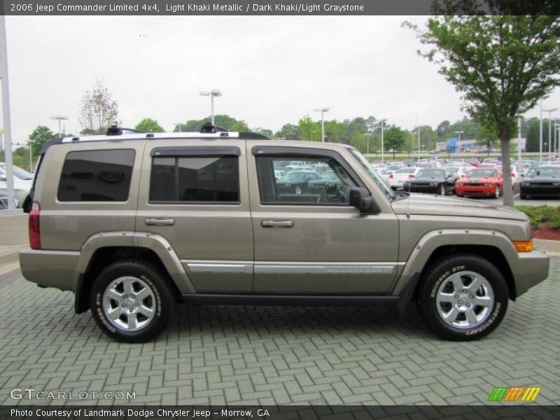 Light Khaki Metallic / Dark Khaki/Light Graystone 2006 Jeep Commander Limited 4x4