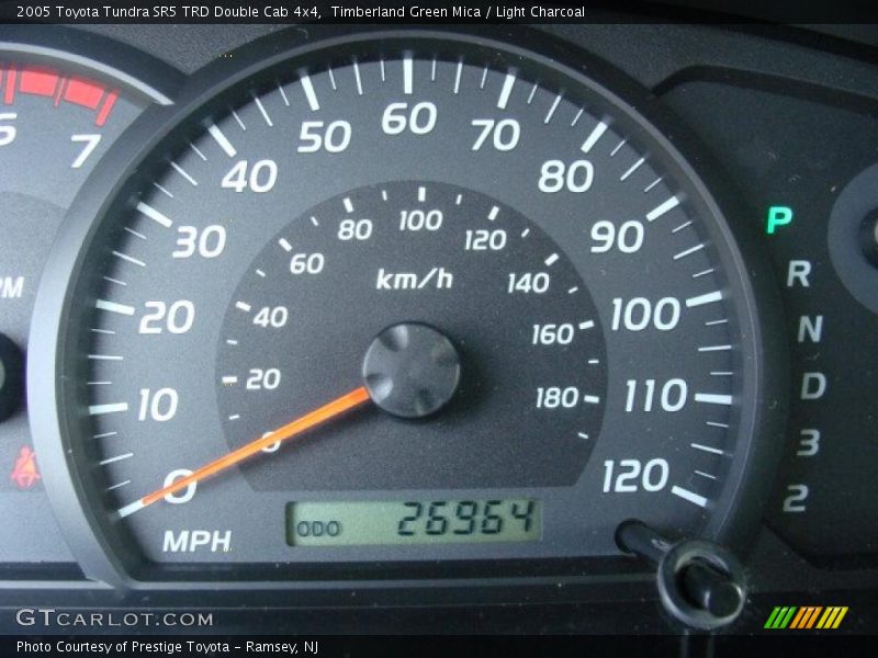 Timberland Green Mica / Light Charcoal 2005 Toyota Tundra SR5 TRD Double Cab 4x4