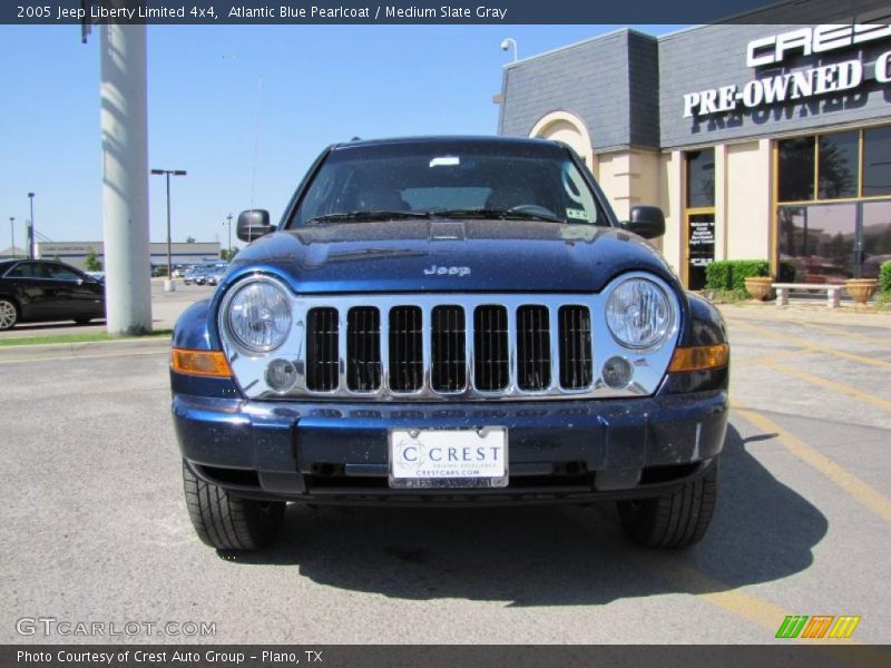 Atlantic Blue Pearlcoat / Medium Slate Gray 2005 Jeep Liberty Limited 4x4