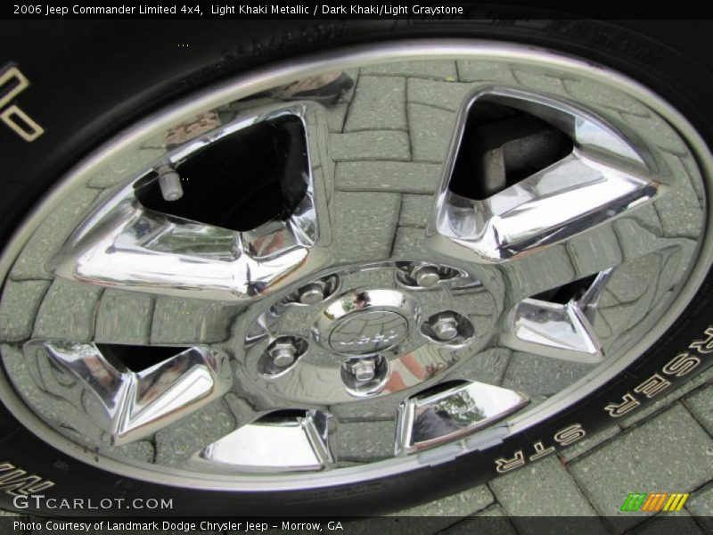 Light Khaki Metallic / Dark Khaki/Light Graystone 2006 Jeep Commander Limited 4x4