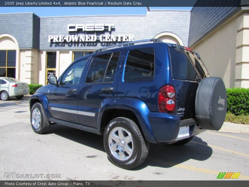 Atlantic Blue Pearlcoat / Medium Slate Gray 2005 Jeep Liberty Limited 4x4