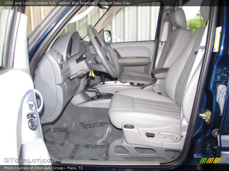 Atlantic Blue Pearlcoat / Medium Slate Gray 2005 Jeep Liberty Limited 4x4