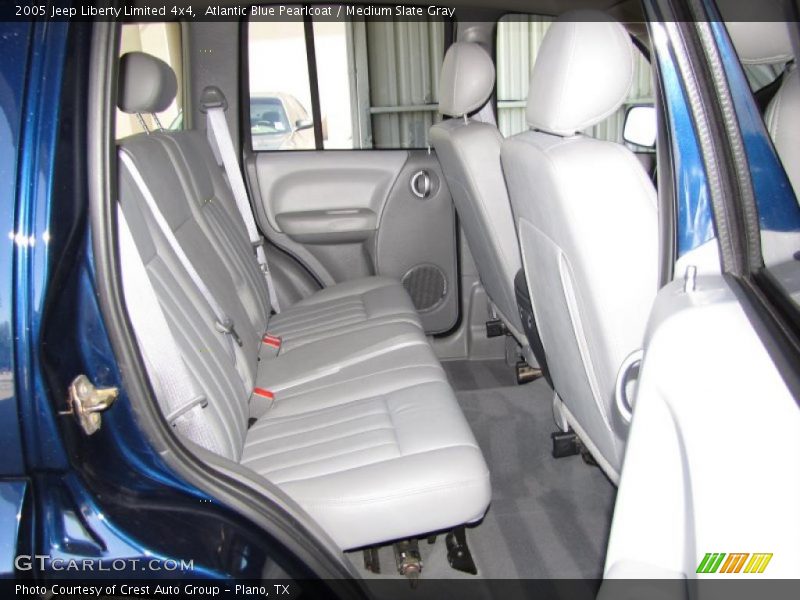 Atlantic Blue Pearlcoat / Medium Slate Gray 2005 Jeep Liberty Limited 4x4