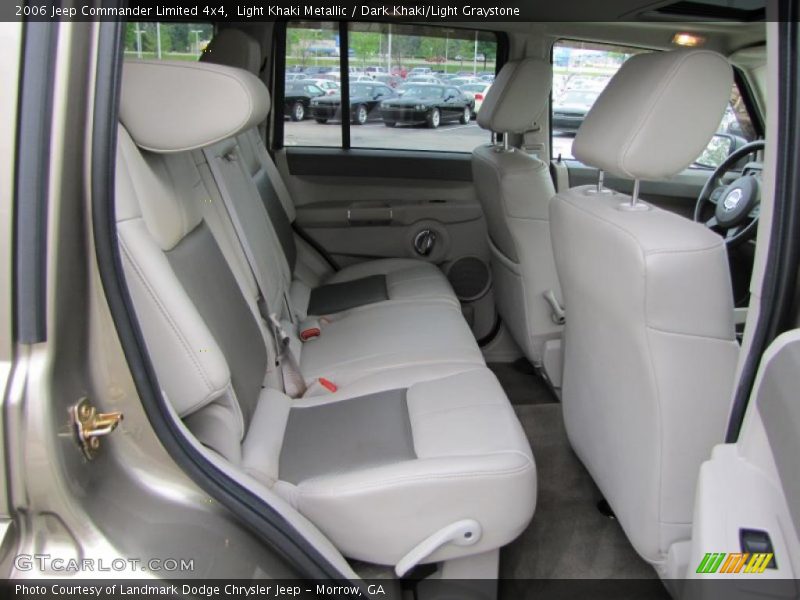 Light Khaki Metallic / Dark Khaki/Light Graystone 2006 Jeep Commander Limited 4x4