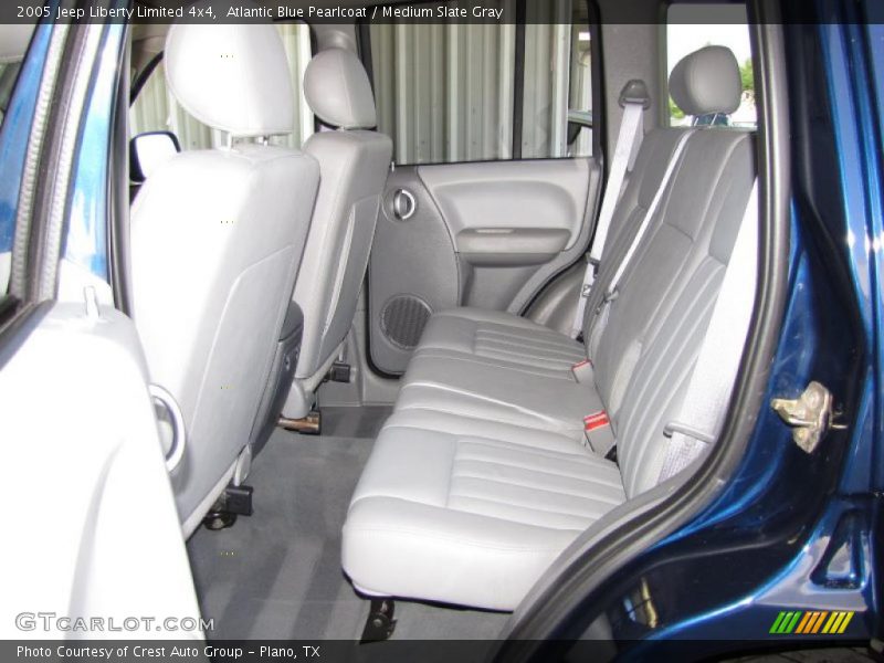 Atlantic Blue Pearlcoat / Medium Slate Gray 2005 Jeep Liberty Limited 4x4