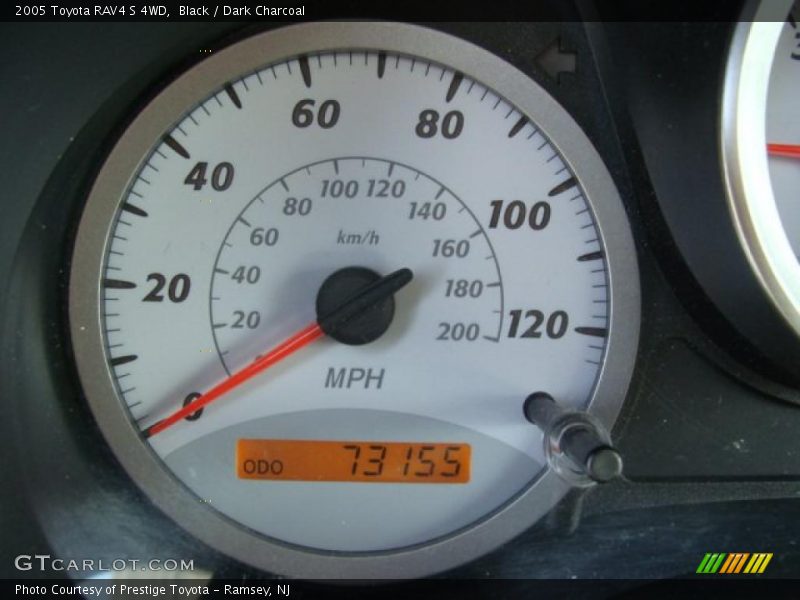 Black / Dark Charcoal 2005 Toyota RAV4 S 4WD