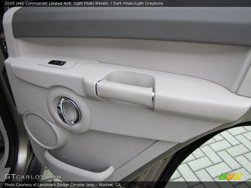 Light Khaki Metallic / Dark Khaki/Light Graystone 2006 Jeep Commander Limited 4x4