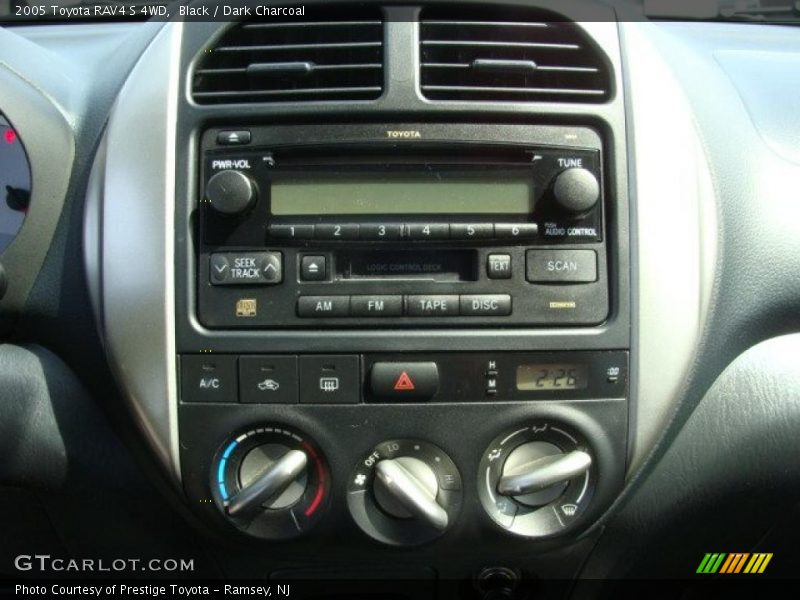 Black / Dark Charcoal 2005 Toyota RAV4 S 4WD