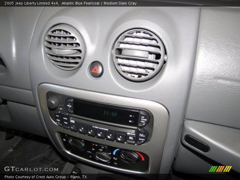 Atlantic Blue Pearlcoat / Medium Slate Gray 2005 Jeep Liberty Limited 4x4