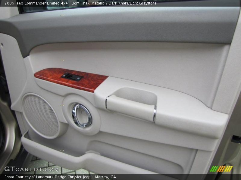 Light Khaki Metallic / Dark Khaki/Light Graystone 2006 Jeep Commander Limited 4x4