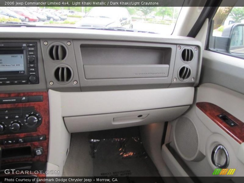 Light Khaki Metallic / Dark Khaki/Light Graystone 2006 Jeep Commander Limited 4x4