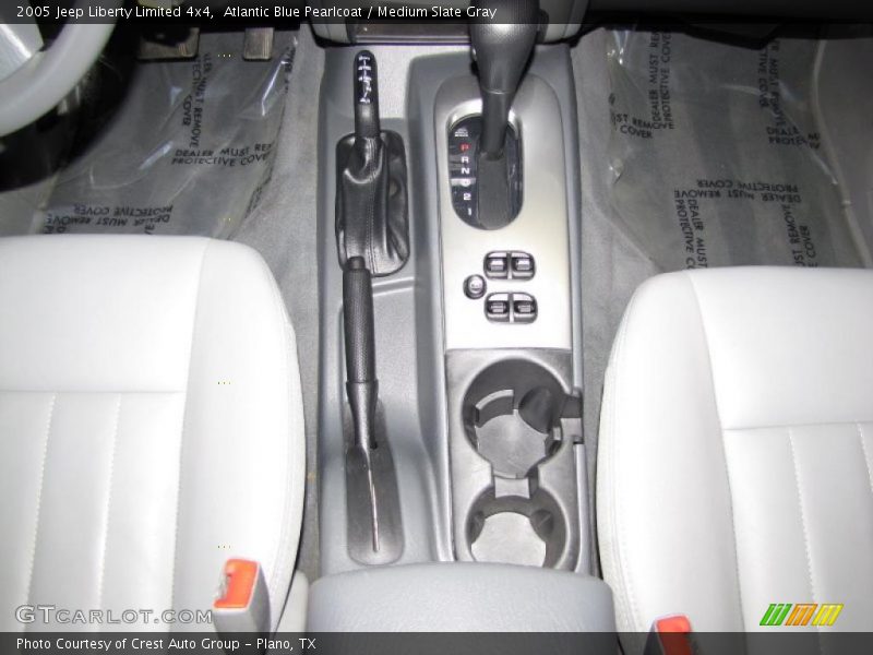 Atlantic Blue Pearlcoat / Medium Slate Gray 2005 Jeep Liberty Limited 4x4