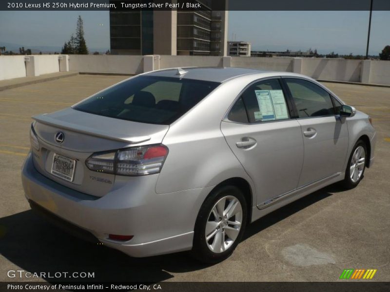  2010 HS 250h Hybrid Premium Tungsten Silver Pearl