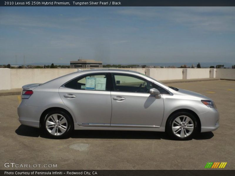  2010 HS 250h Hybrid Premium Tungsten Silver Pearl