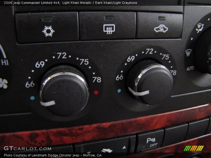 Light Khaki Metallic / Dark Khaki/Light Graystone 2006 Jeep Commander Limited 4x4