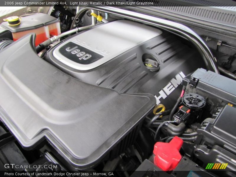 Light Khaki Metallic / Dark Khaki/Light Graystone 2006 Jeep Commander Limited 4x4