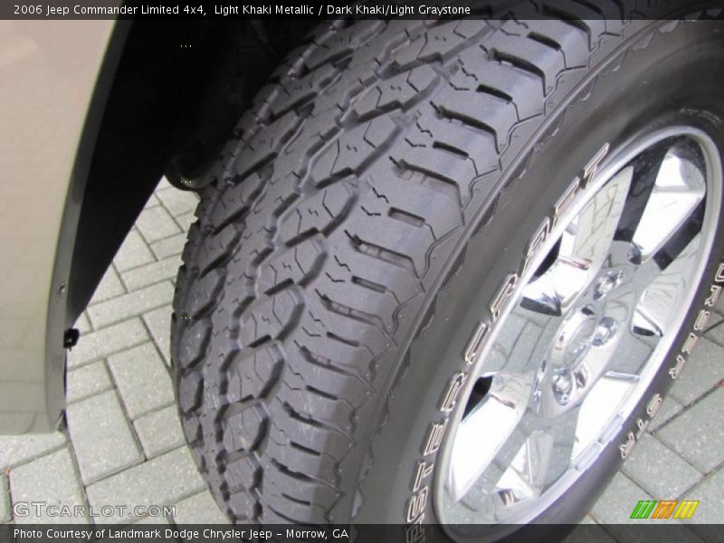 Light Khaki Metallic / Dark Khaki/Light Graystone 2006 Jeep Commander Limited 4x4