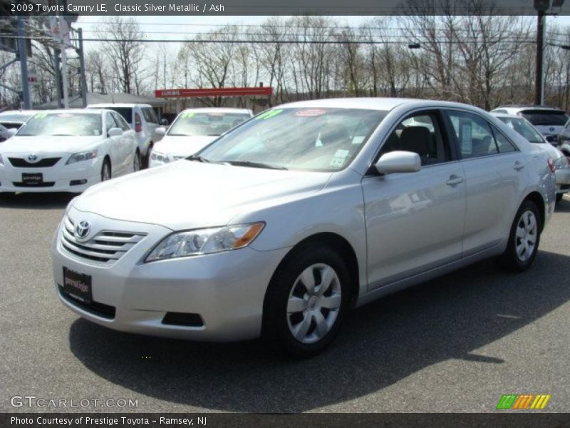 Classic Silver Metallic / Ash 2009 Toyota Camry LE