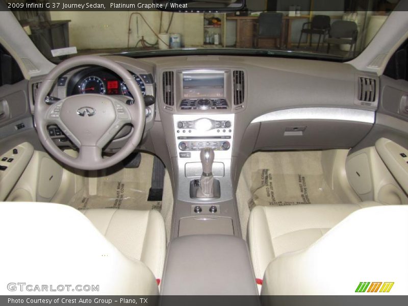 Platinum Graphite / Wheat 2009 Infiniti G 37 Journey Sedan