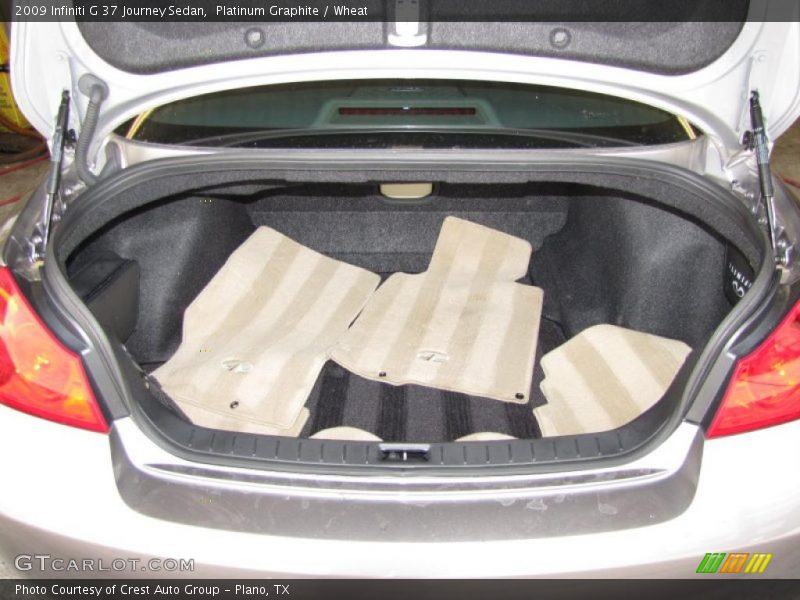 Platinum Graphite / Wheat 2009 Infiniti G 37 Journey Sedan