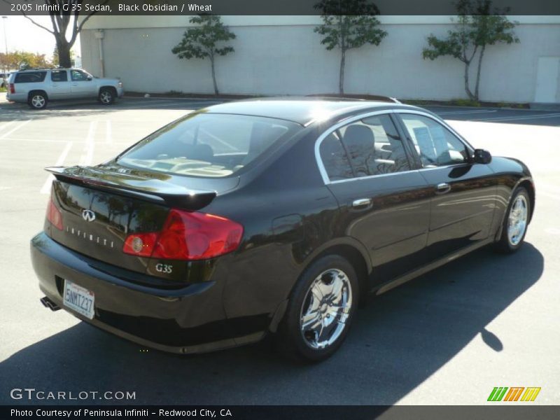 Black Obsidian / Wheat 2005 Infiniti G 35 Sedan