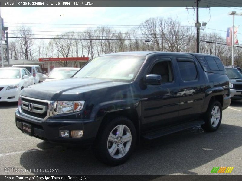 Bali Blue Pearl / Gray 2009 Honda Ridgeline RTL