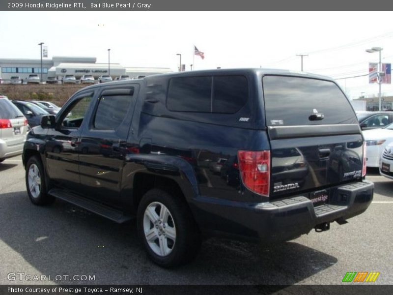 Bali Blue Pearl / Gray 2009 Honda Ridgeline RTL