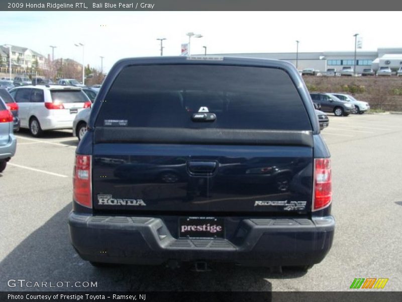 Bali Blue Pearl / Gray 2009 Honda Ridgeline RTL