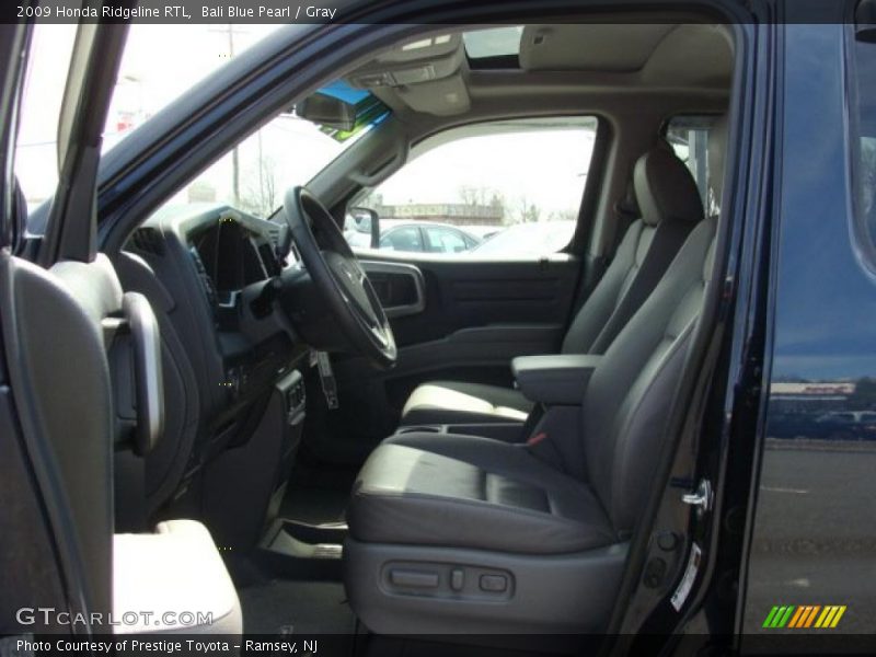 Bali Blue Pearl / Gray 2009 Honda Ridgeline RTL