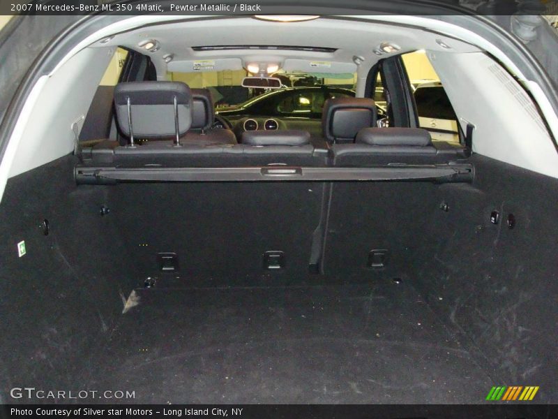 Pewter Metallic / Black 2007 Mercedes-Benz ML 350 4Matic