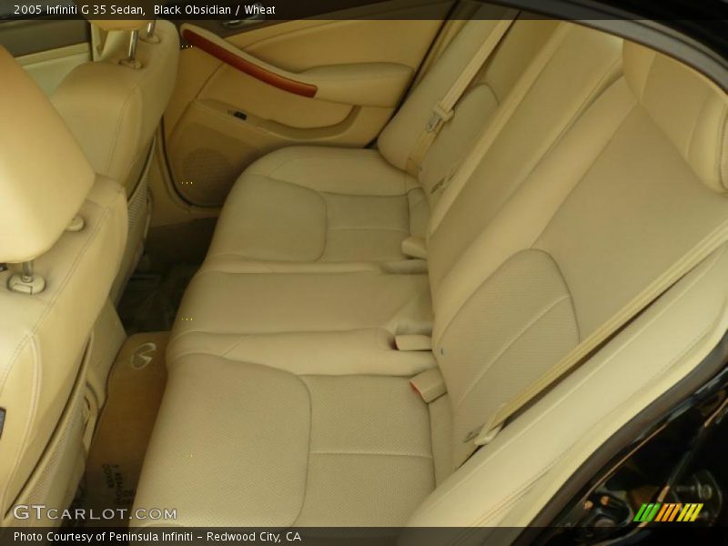 Black Obsidian / Wheat 2005 Infiniti G 35 Sedan