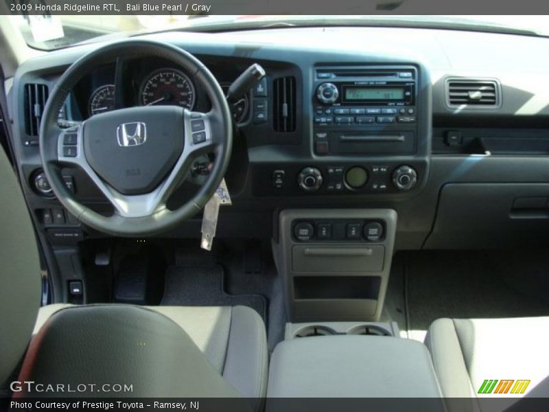 Bali Blue Pearl / Gray 2009 Honda Ridgeline RTL
