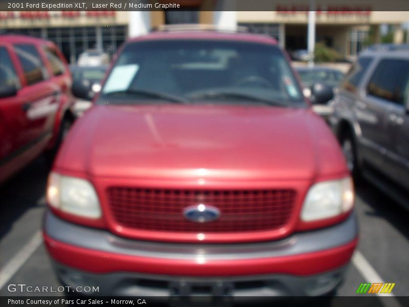 Laser Red / Medium Graphite 2001 Ford Expedition XLT