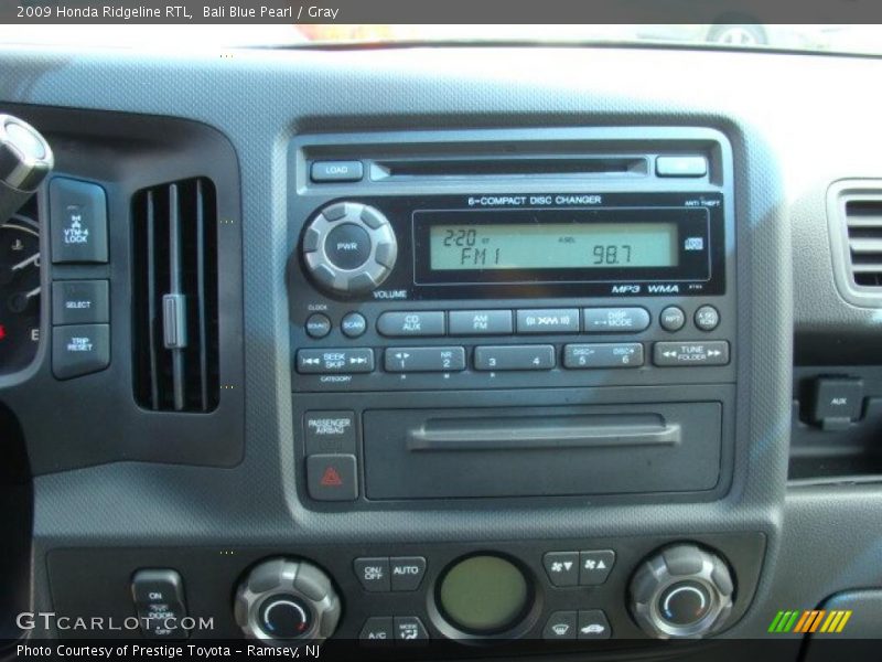 Controls of 2009 Ridgeline RTL