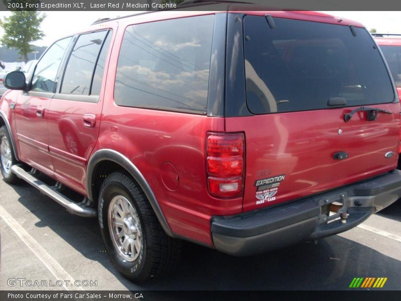 Laser Red / Medium Graphite 2001 Ford Expedition XLT