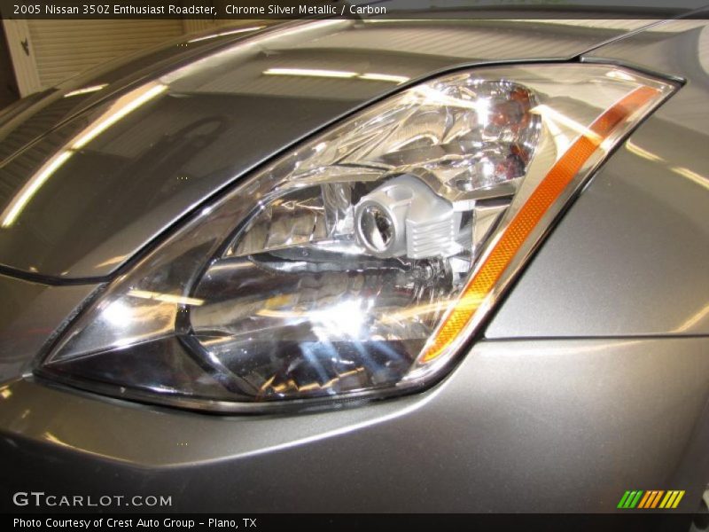 Chrome Silver Metallic / Carbon 2005 Nissan 350Z Enthusiast Roadster