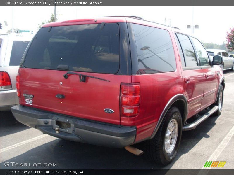 Laser Red / Medium Graphite 2001 Ford Expedition XLT