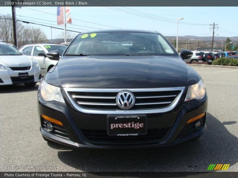 Deep Black / Black 2009 Volkswagen CC Sport