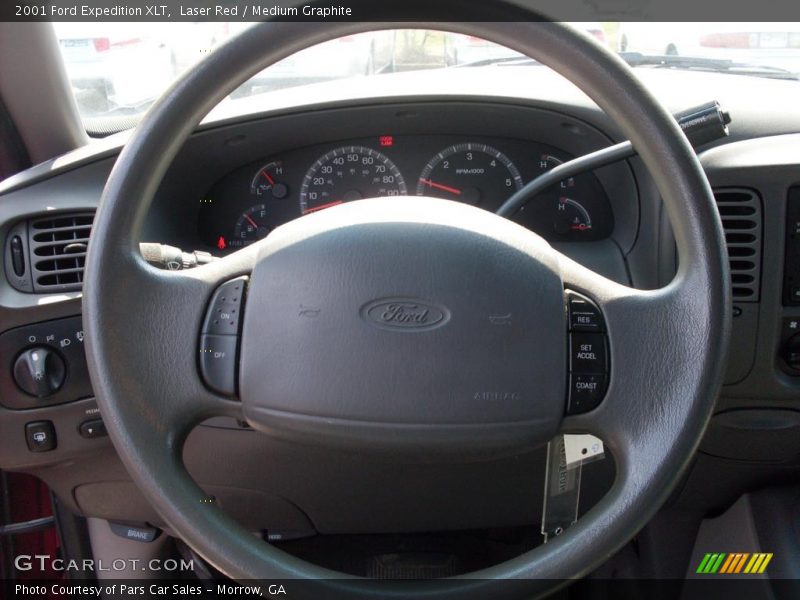Laser Red / Medium Graphite 2001 Ford Expedition XLT
